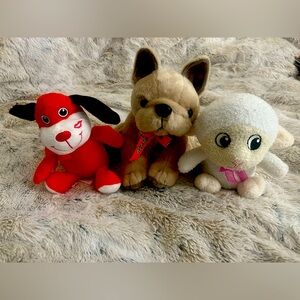 Plush bundle of 3!